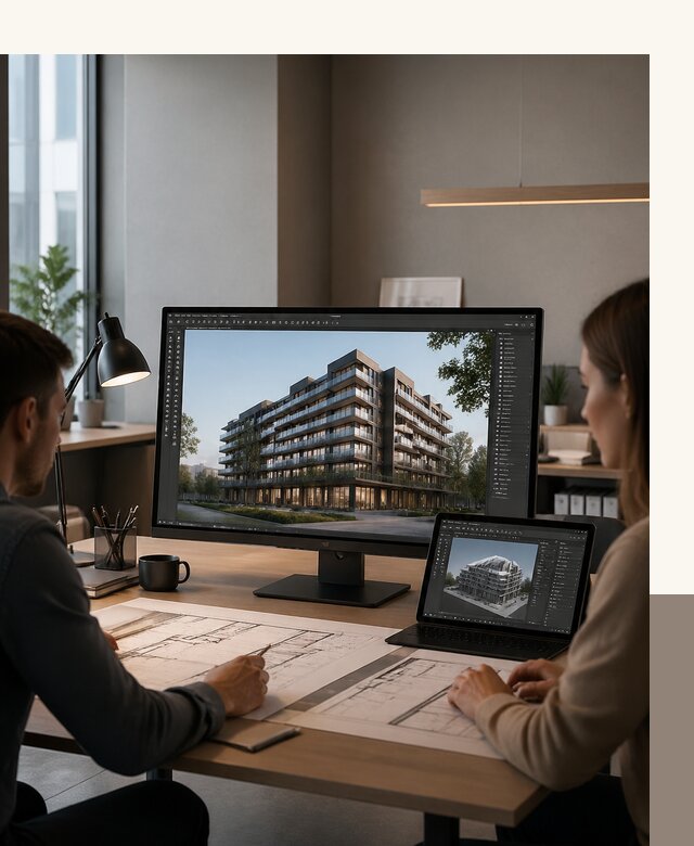 3D визуализация архитектуры и объектов строительства в Сасове