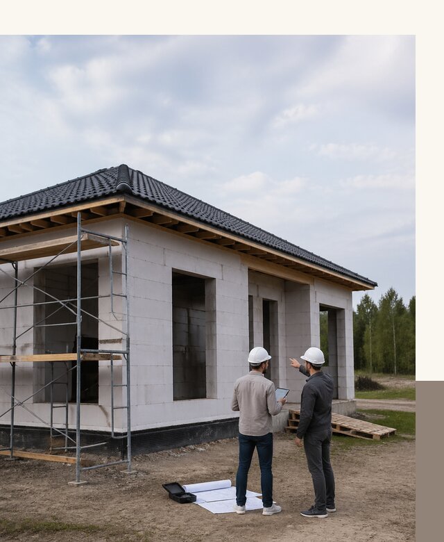 Проектирование одноэтажных домов из газобетона в Сасове